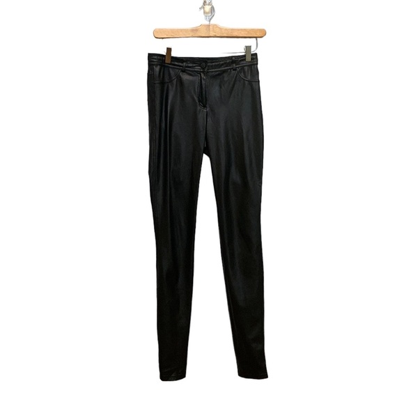 ❗️SOLD❗️Wilfred Free Adrienne Faux Leather Skinny Pants Size 4 - Picture 2 of 5